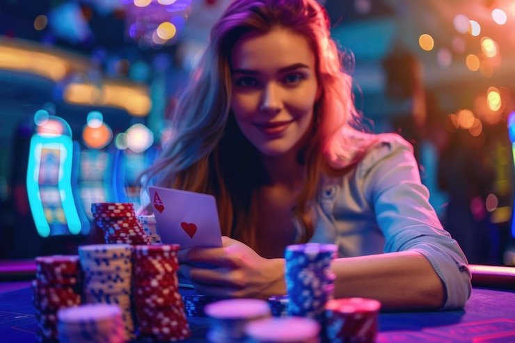 European roulette wheel and betting layout at chat betwin188